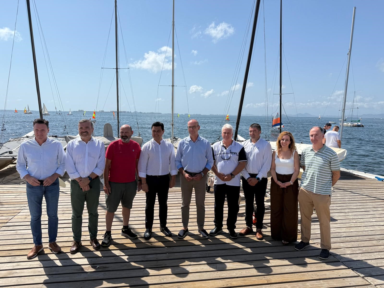 ​San Javier acoge la nueva FP en Técnico Deportivo en Vela, una formación pionera en el corazón del Mar Menor
